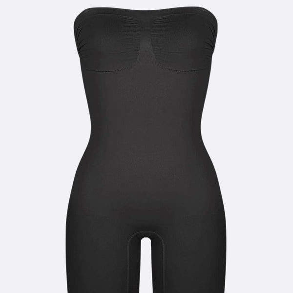 Strapless and Seamless Full Bodysuit Shapewear.